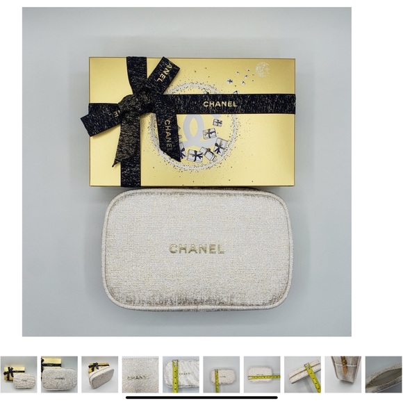 100% Authentic Chanel 2023 cosmetic make up pouch - Picture 2 of 9